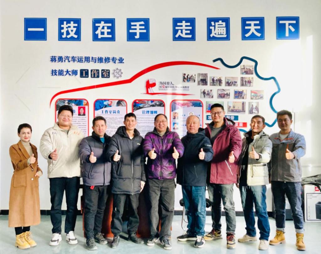 蒋勇汽车维修专业答辩现场